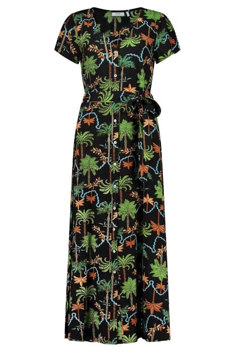BRAZIL DRESS JAIPUR PALM BLACK 4