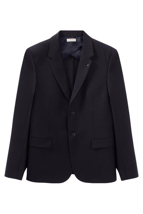 NAVY WASHABLE FLANNEL SUIT JACKET 8