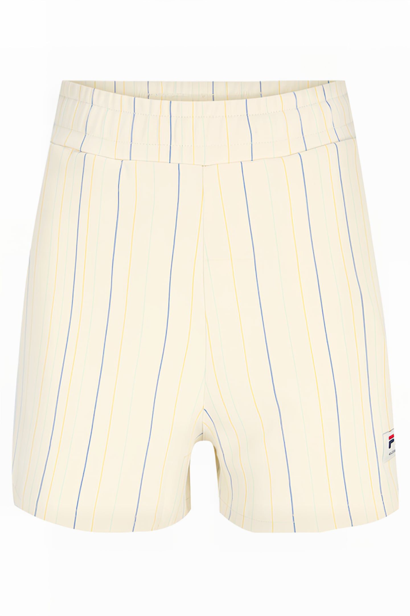 TEBRA HIGH WAIST SHORTS ANTIQUE WHITE/MULTICOLOR IRREGULAR S 1