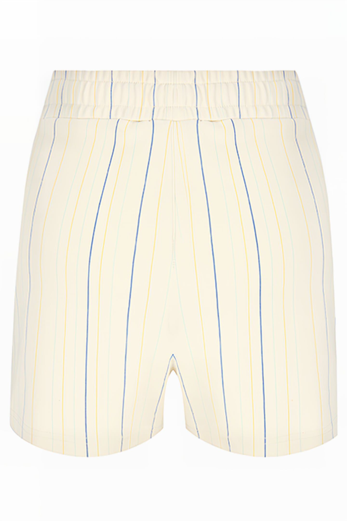 TEBRA HIGH WAIST SHORTS ANTIQUE WHITE/MULTICOLOR IRREGULAR S 2