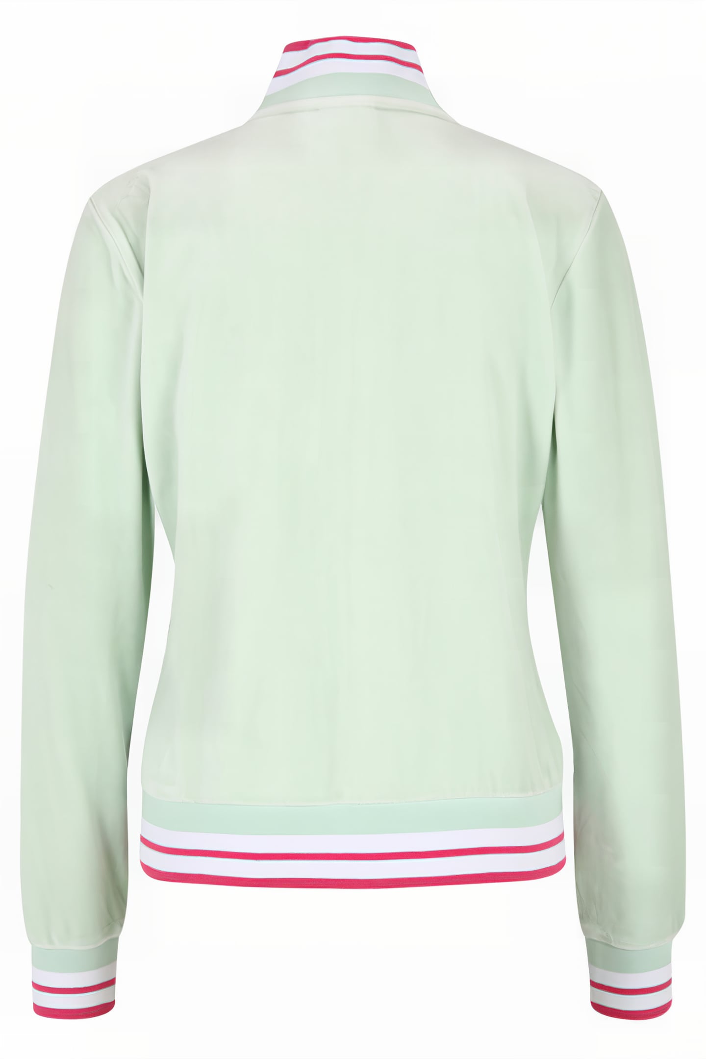 ZABIZ TRACK JACKET SILT GREEN-BRIGHT WHITE 2
