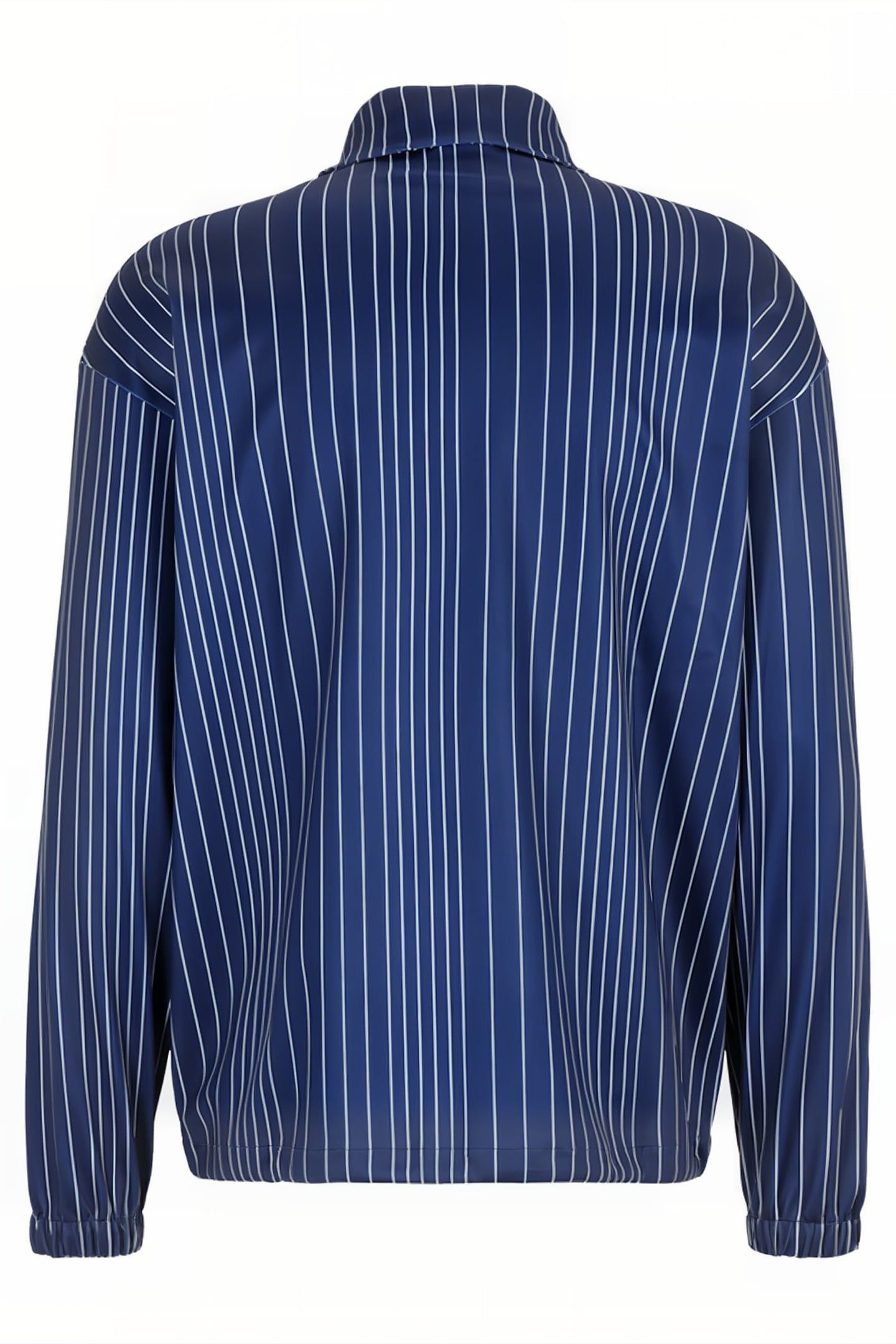 TAARSTEDT STRIPED TRACK JACKET MEDIEVAL BLUE/ANTIQUE WHITE I 2