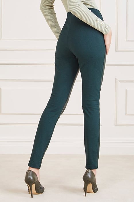 MARCIANO BY GUESS HIGH WAIST COY LEGGI CHENILLE LEATHER PANT 2