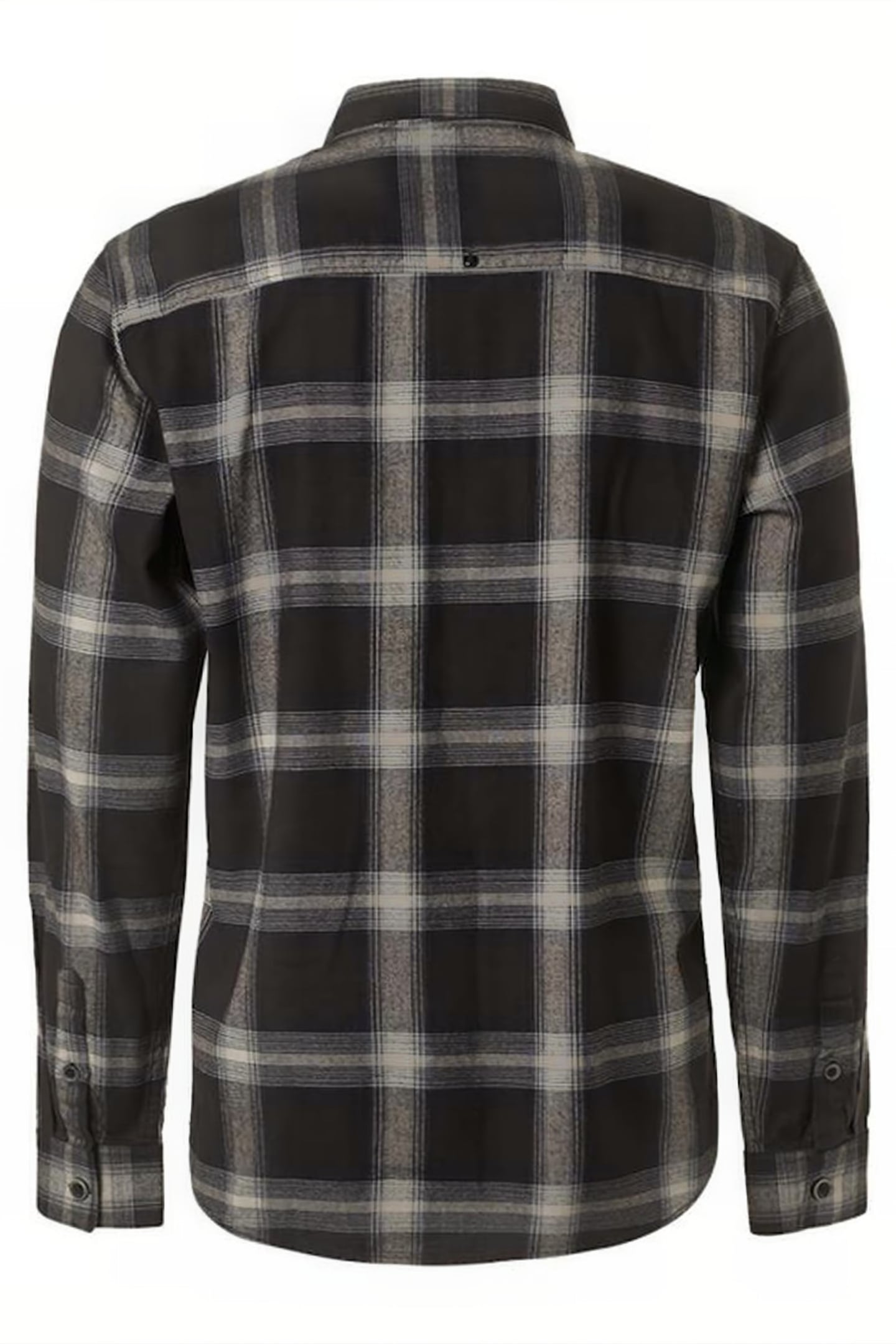 SHIRT CHECK RESPONSIBLE CHOICE COTTON COFFEE 6