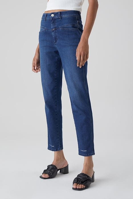 CLOSED WOMEN PEDAL PUSHER JEANS DARK BLUE 1