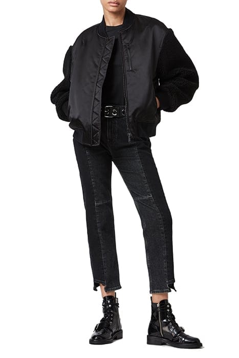 FLEUR BOMBER BLACK 2