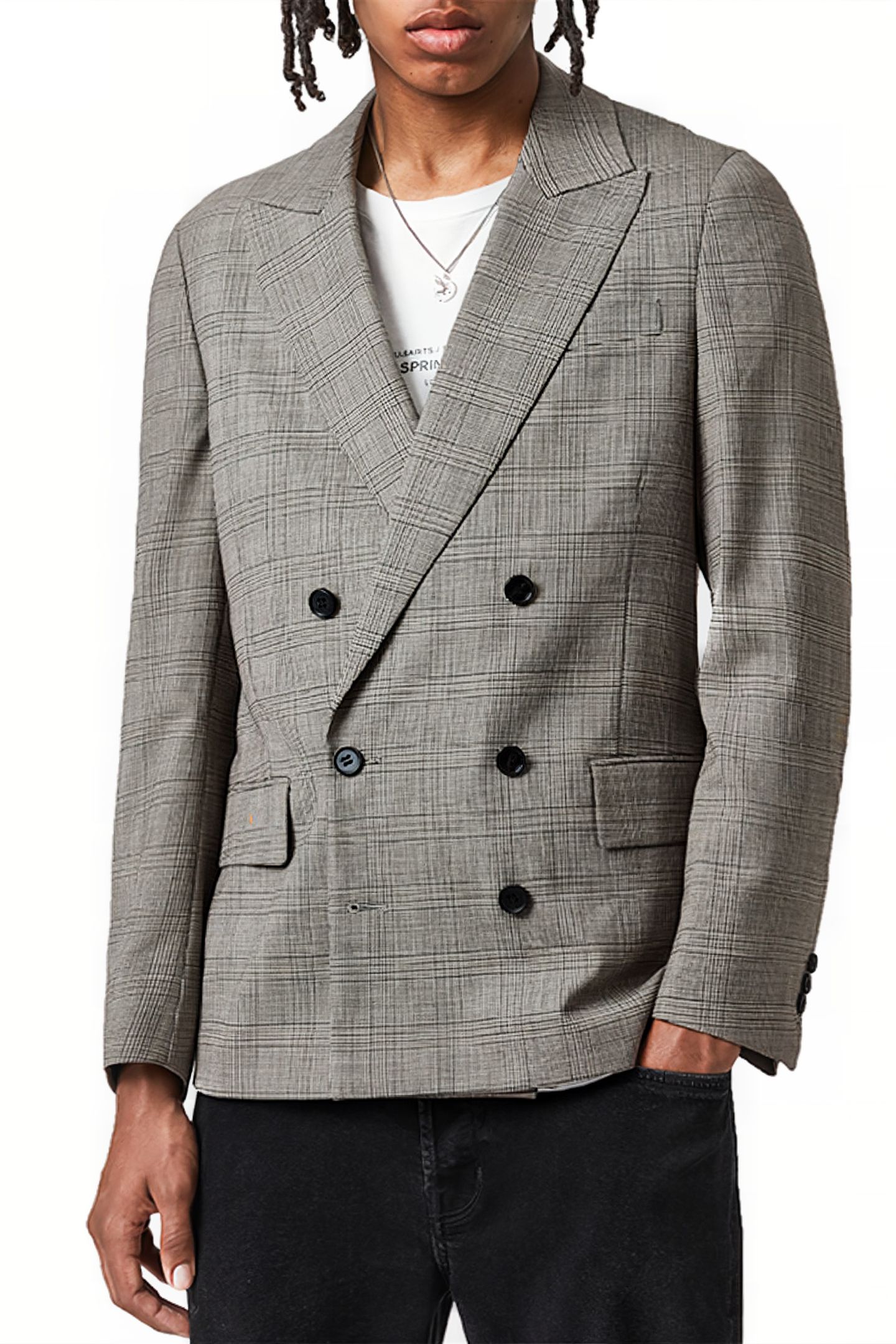 GLEBE BLAZER GREY 1