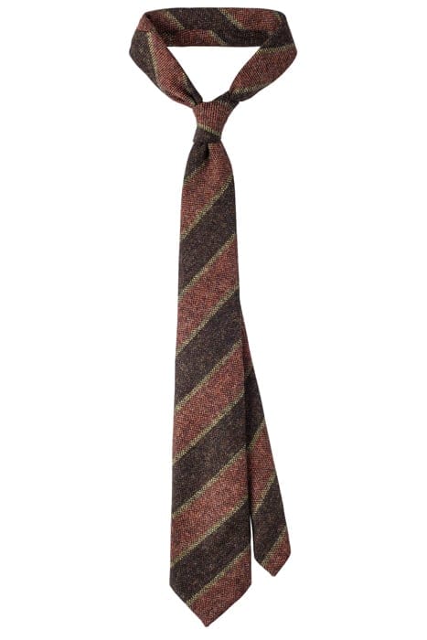TIE STRIPE ORANGE 1