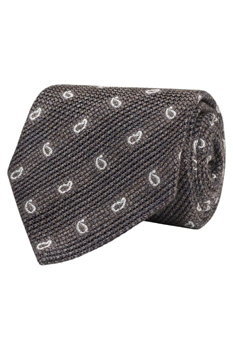 BROWN PAISLEY TIE 1
