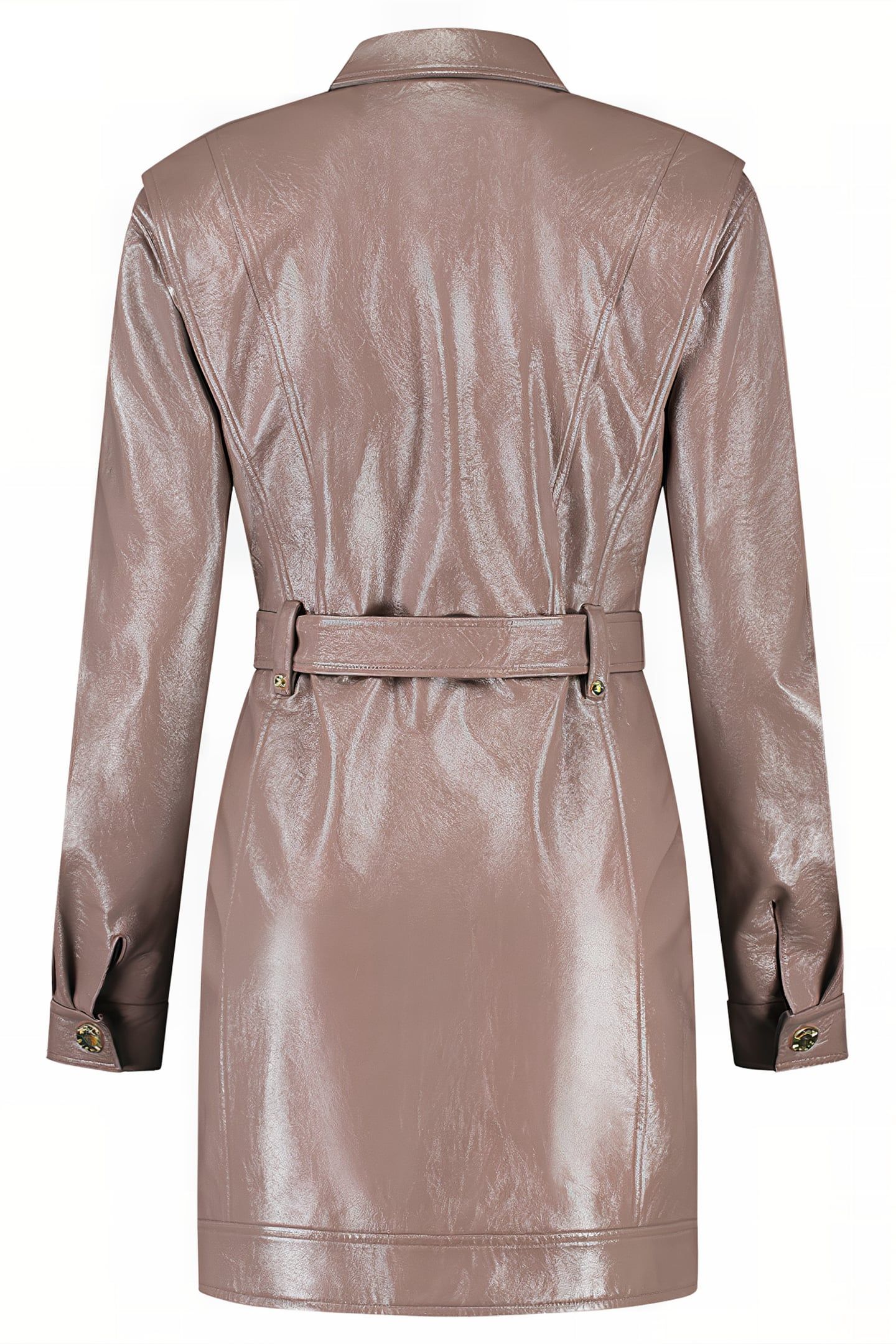 ZILLIAN DRESS DEEP TAUPE 2