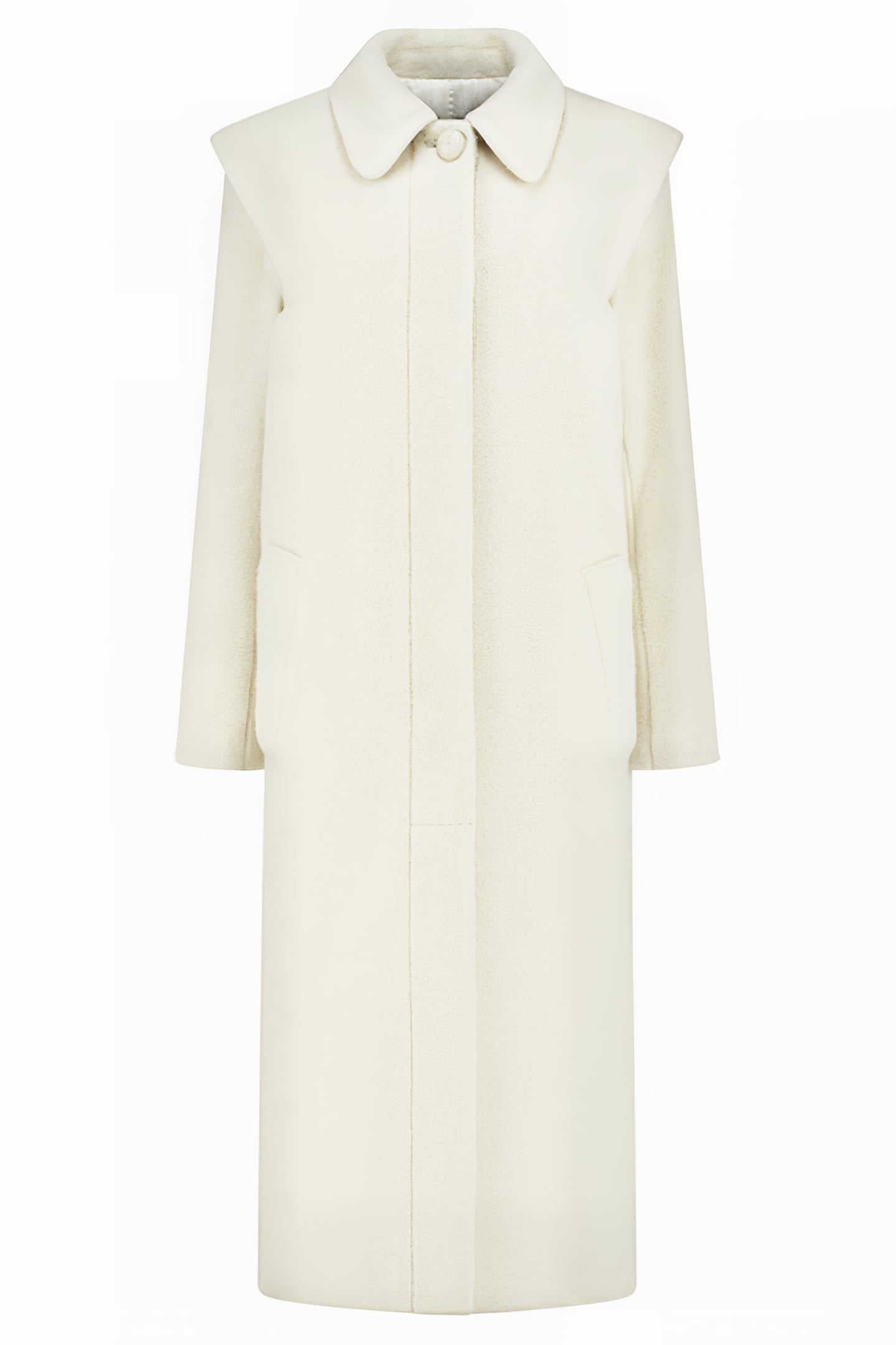 AZAR OVERSIZED COAT PEARL 1