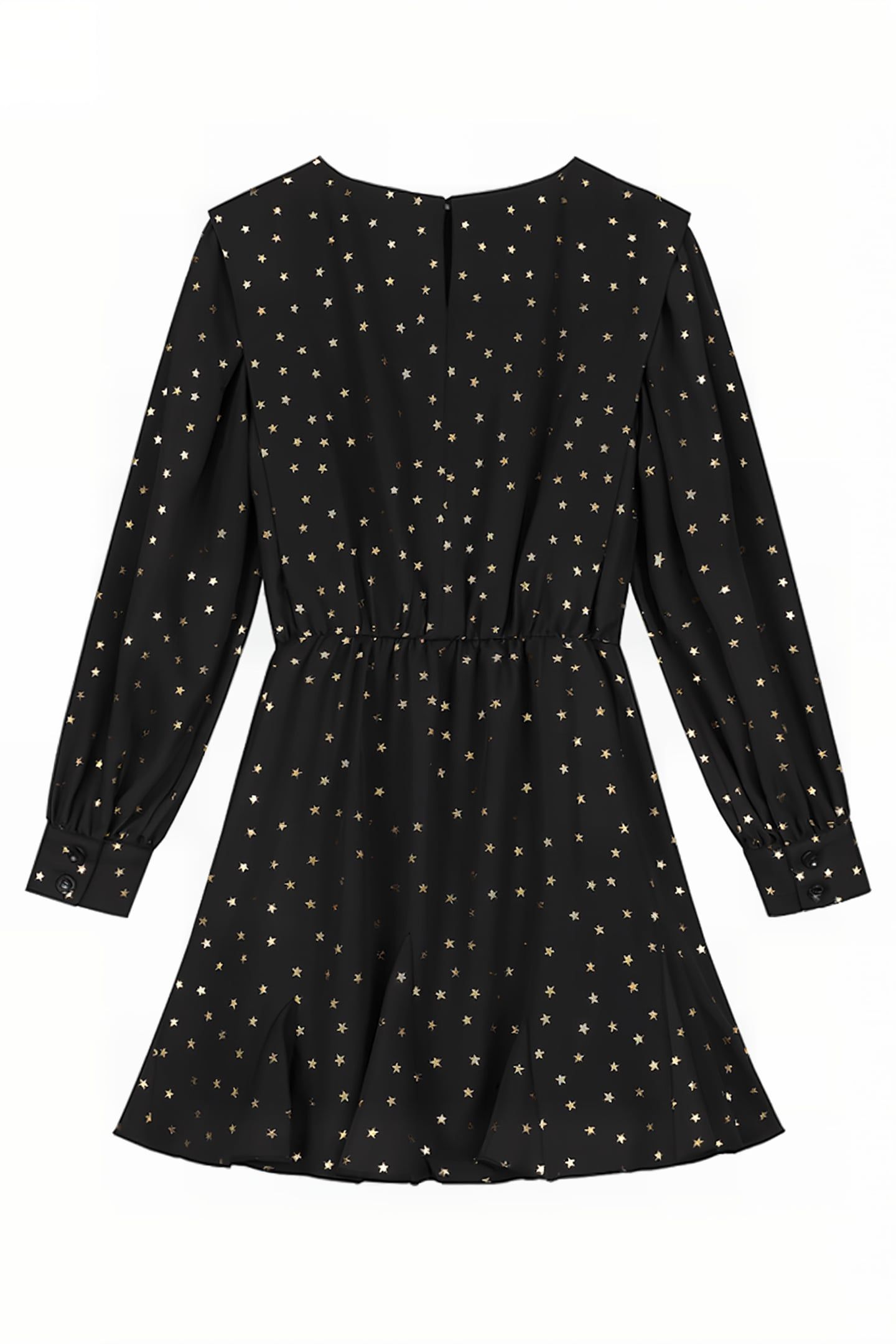WINONA DRESS BLACK/GOLD 2