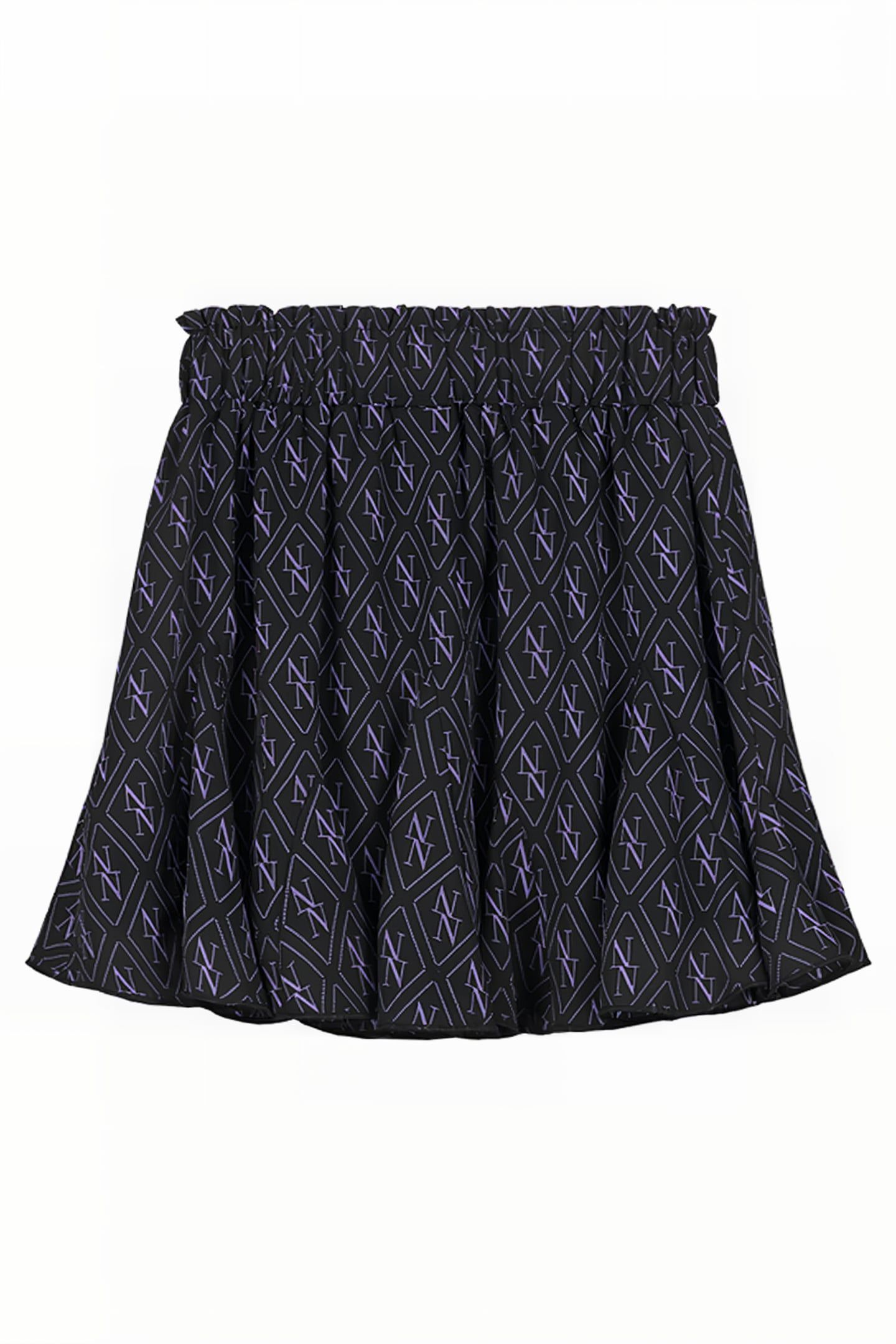 WINONA SKIRT BLACK/PURPLE 2