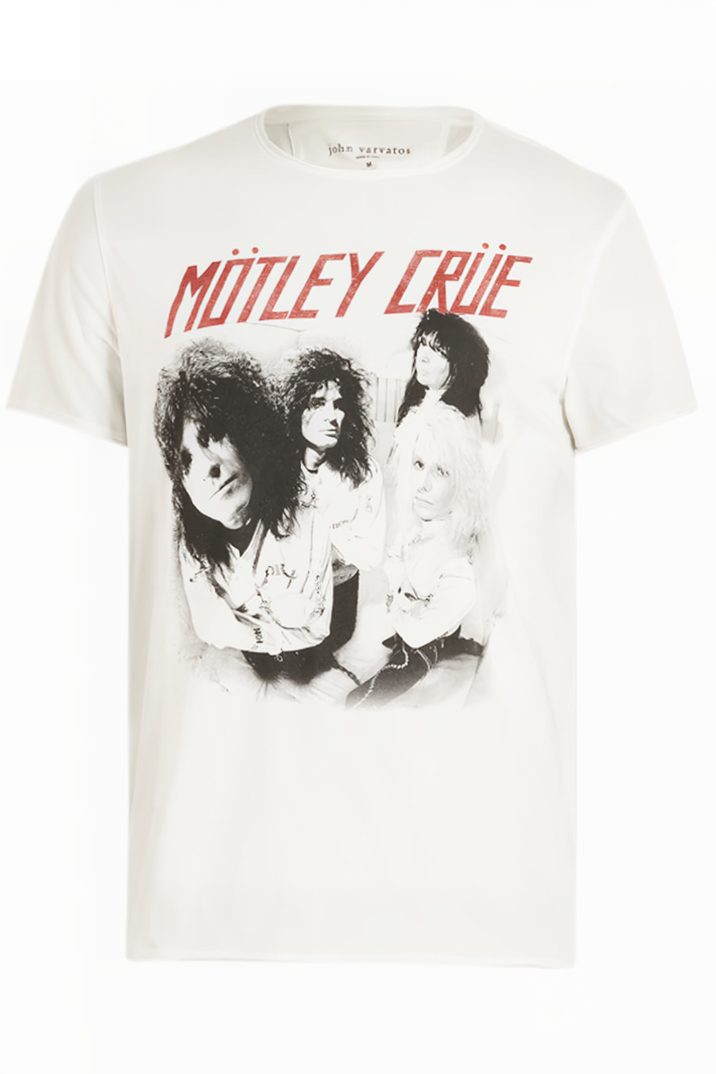 SS RAW EDGE TEE - MOTLEY CRUE STRAIGHT JACKETS SALT 5