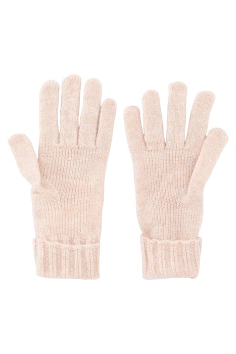 GIRLS’ PALE PINK KNIT GLOVES PALE PINK 2