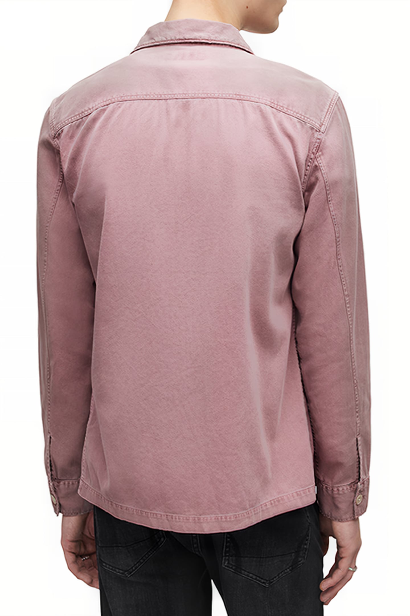 SPOTTER LS SHIRT ASHED PINK 2
