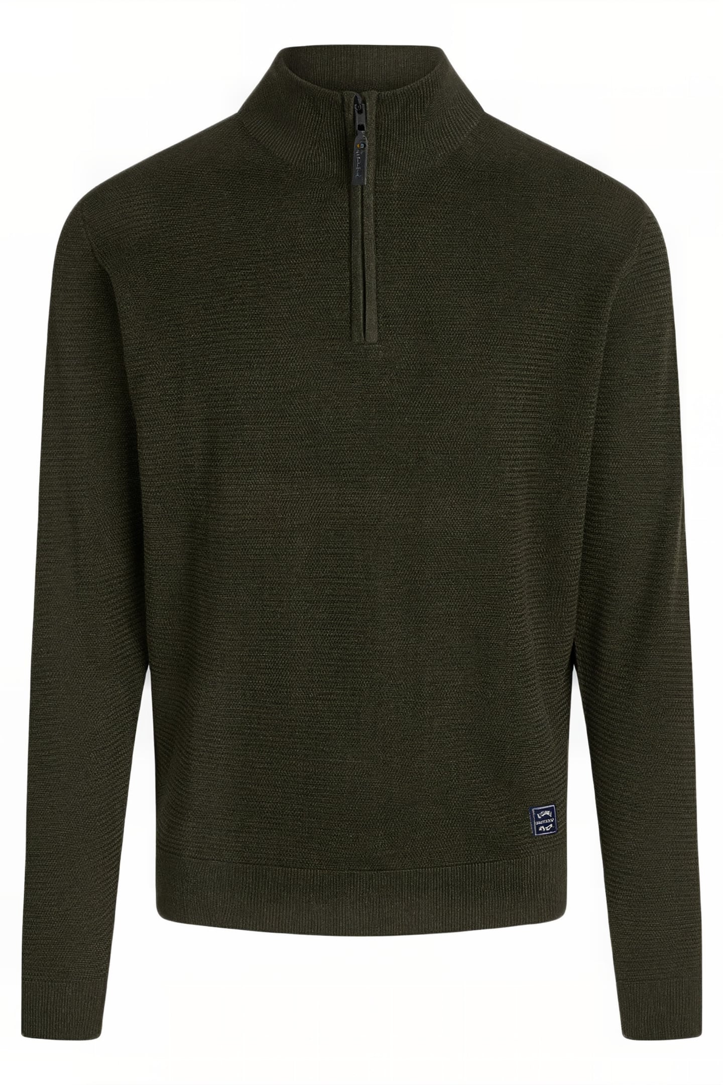 JONAS HALF ZIP ++ IVY GREEN MELANGE 1
