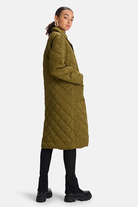 LA-SQUARE JACKET ARMYGREEN 3