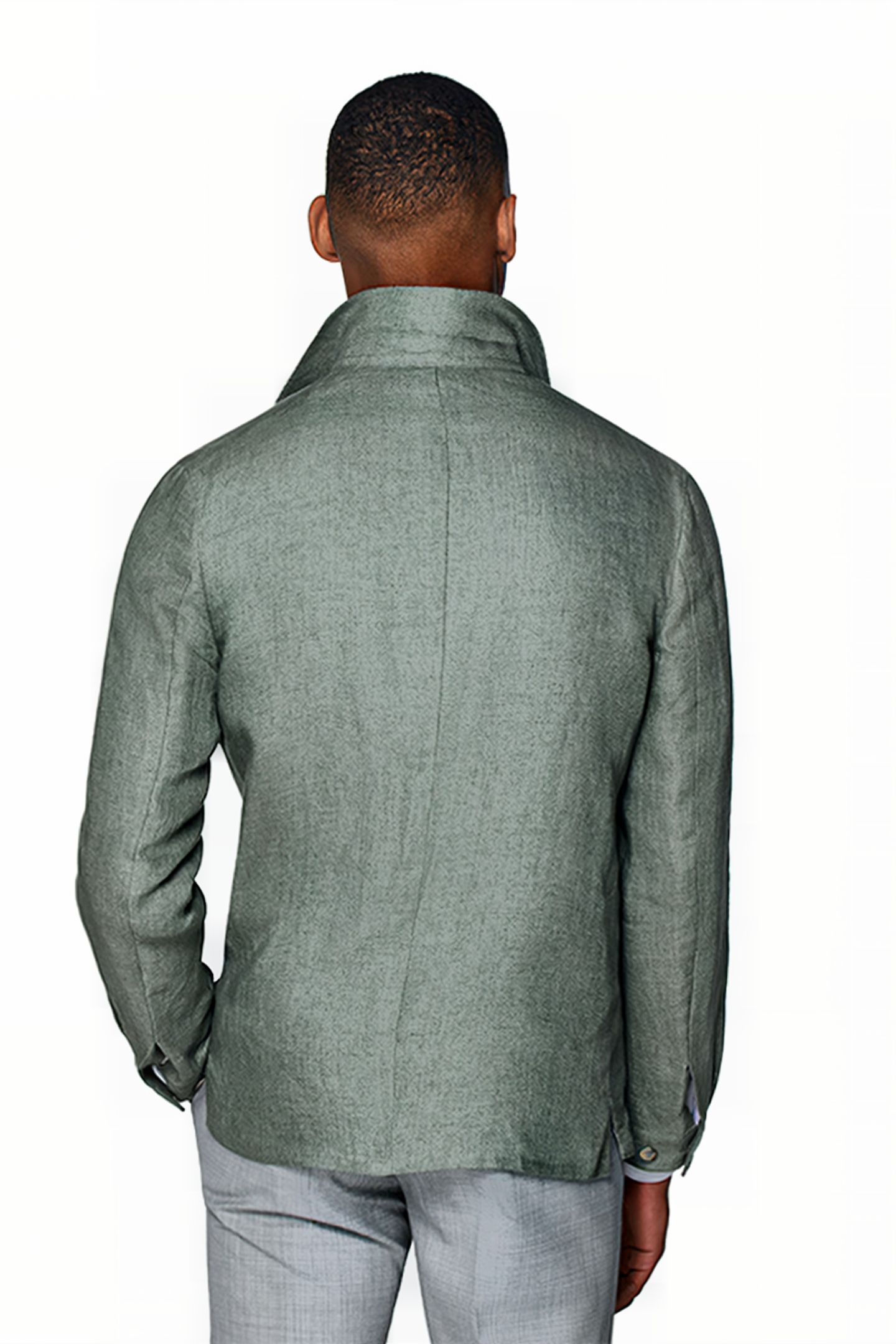 MID GREEN WALTER SHIRT JACKET 2
