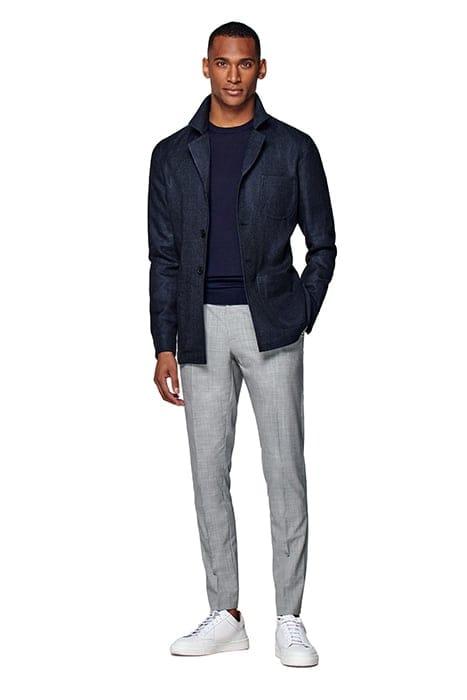 NAVY GREENWICH SHIRT JACKET 4