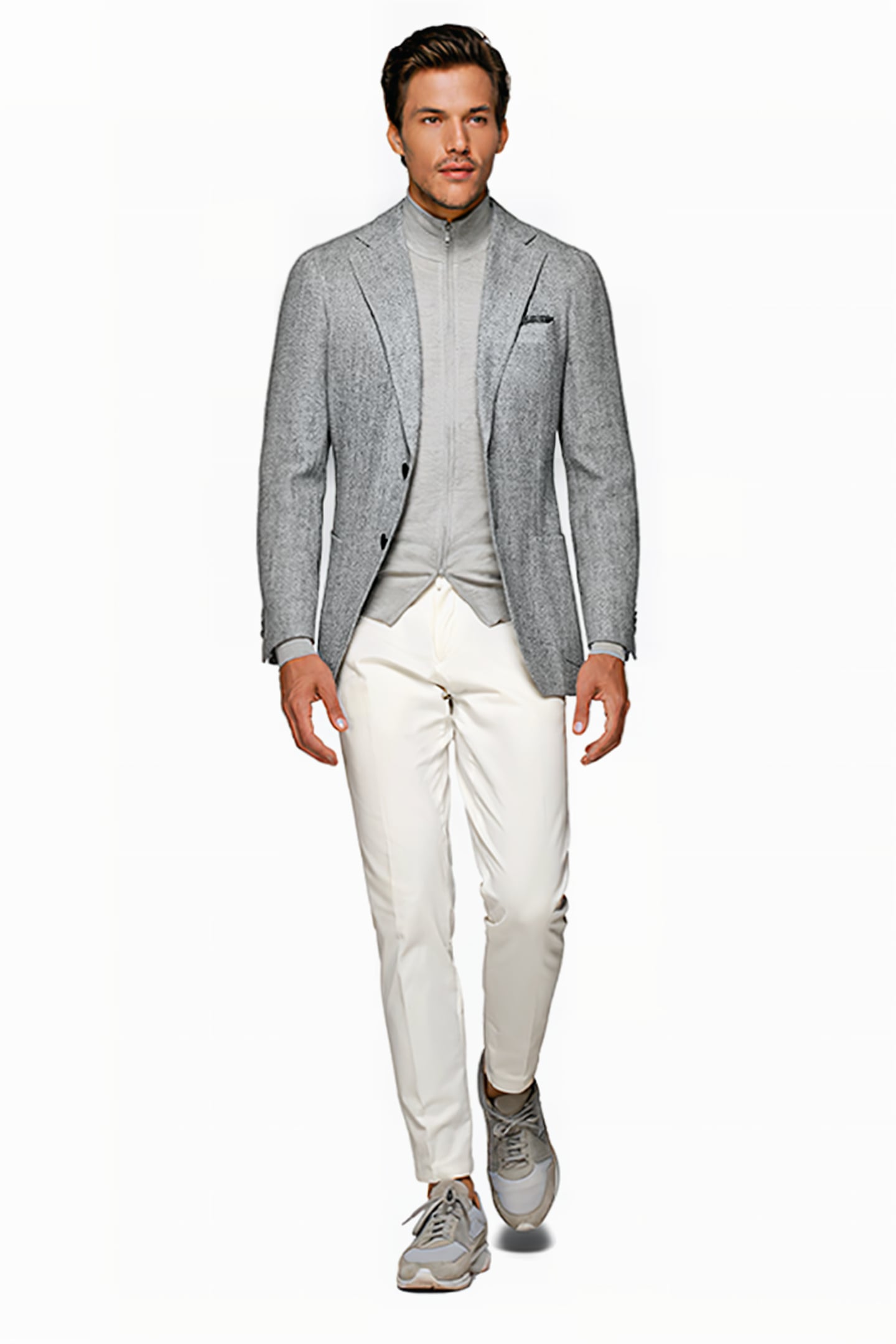 LIGHT GREY LAZIO BLAZER 3