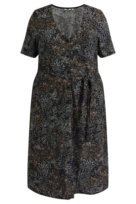 DRESS MIDI BLACK 1