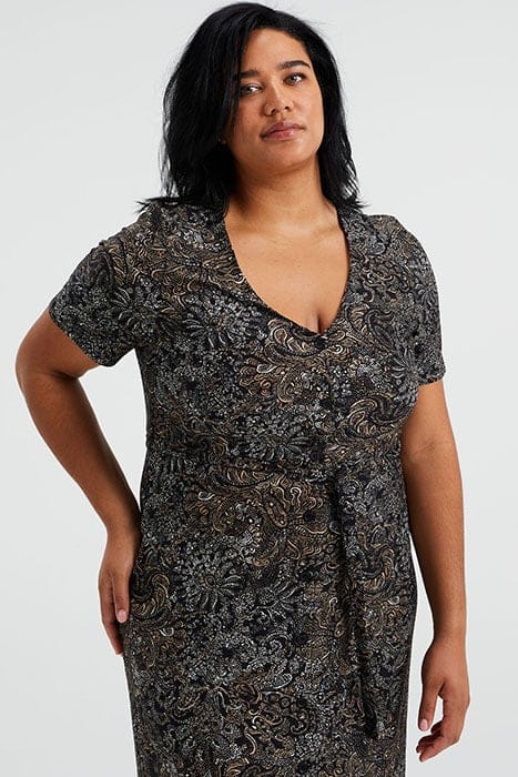 DRESS MIDI BLACK 4
