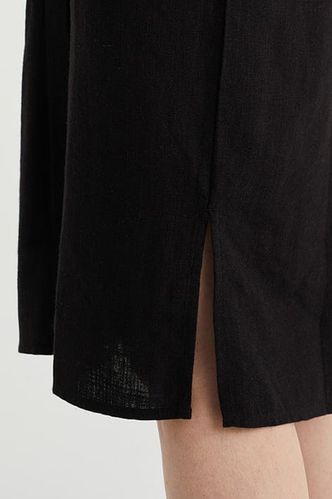 DRESS MID LENGTH BLACK 5