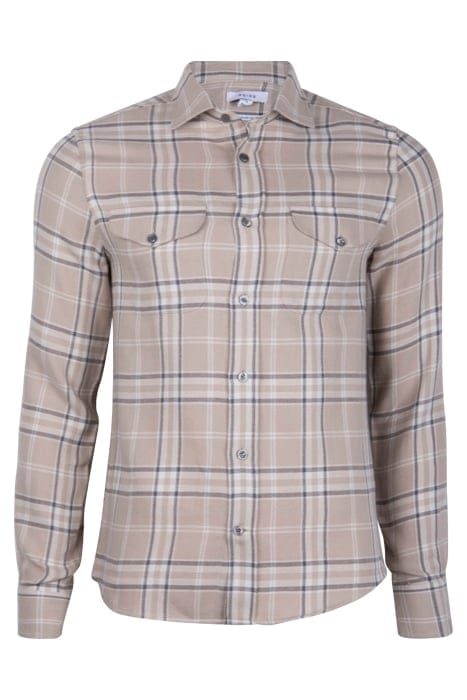 ORLANDO CASUAL SHIRT — SAND 1