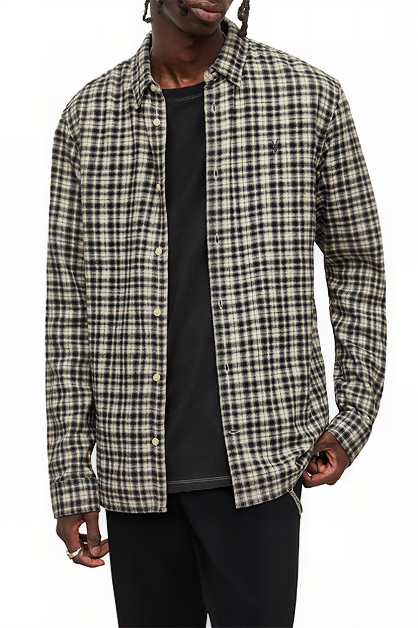 LEXINGTON LS SHIRT ECRU 1