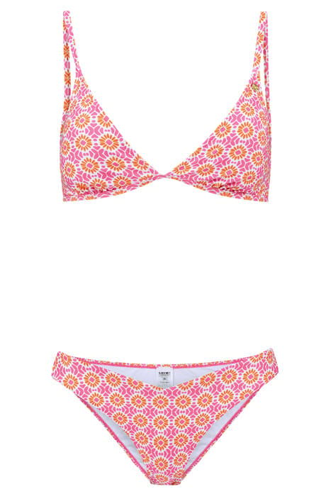 ROMY BIKINI SET PORTO TILE AZALEA PINK AZALEA PINK 4