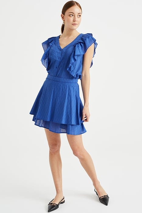 BLOUSE COBALT BLUE 4