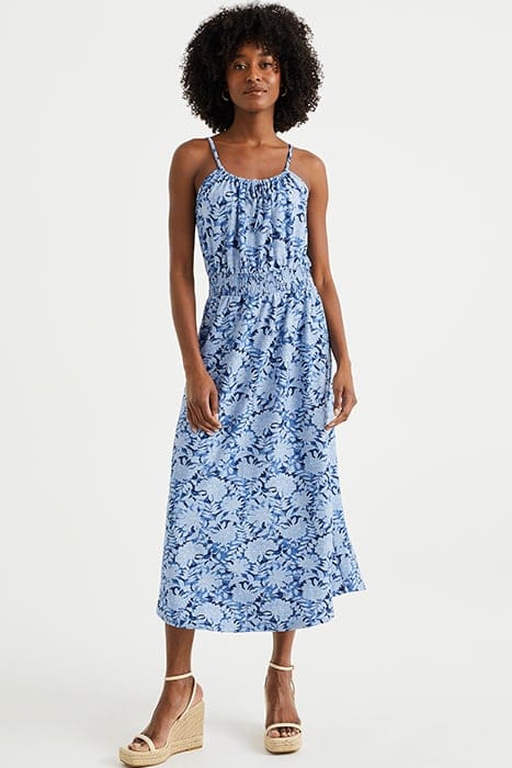 DRESS MIDI BLUE 2