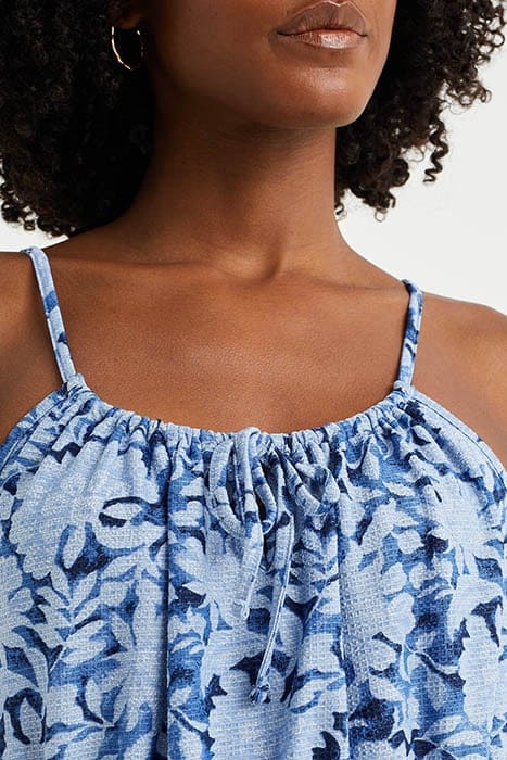 DRESS MIDI BLUE 5