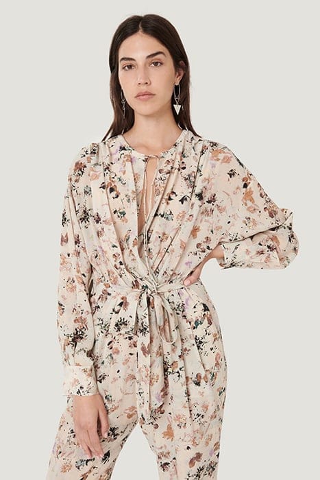 MATTAI JUMPSUIT IN BEIGE/MULTICO 3