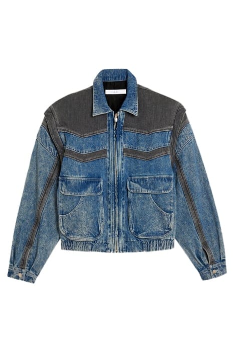 JUVAR BLACK/BLUE DENIM DRESS 5