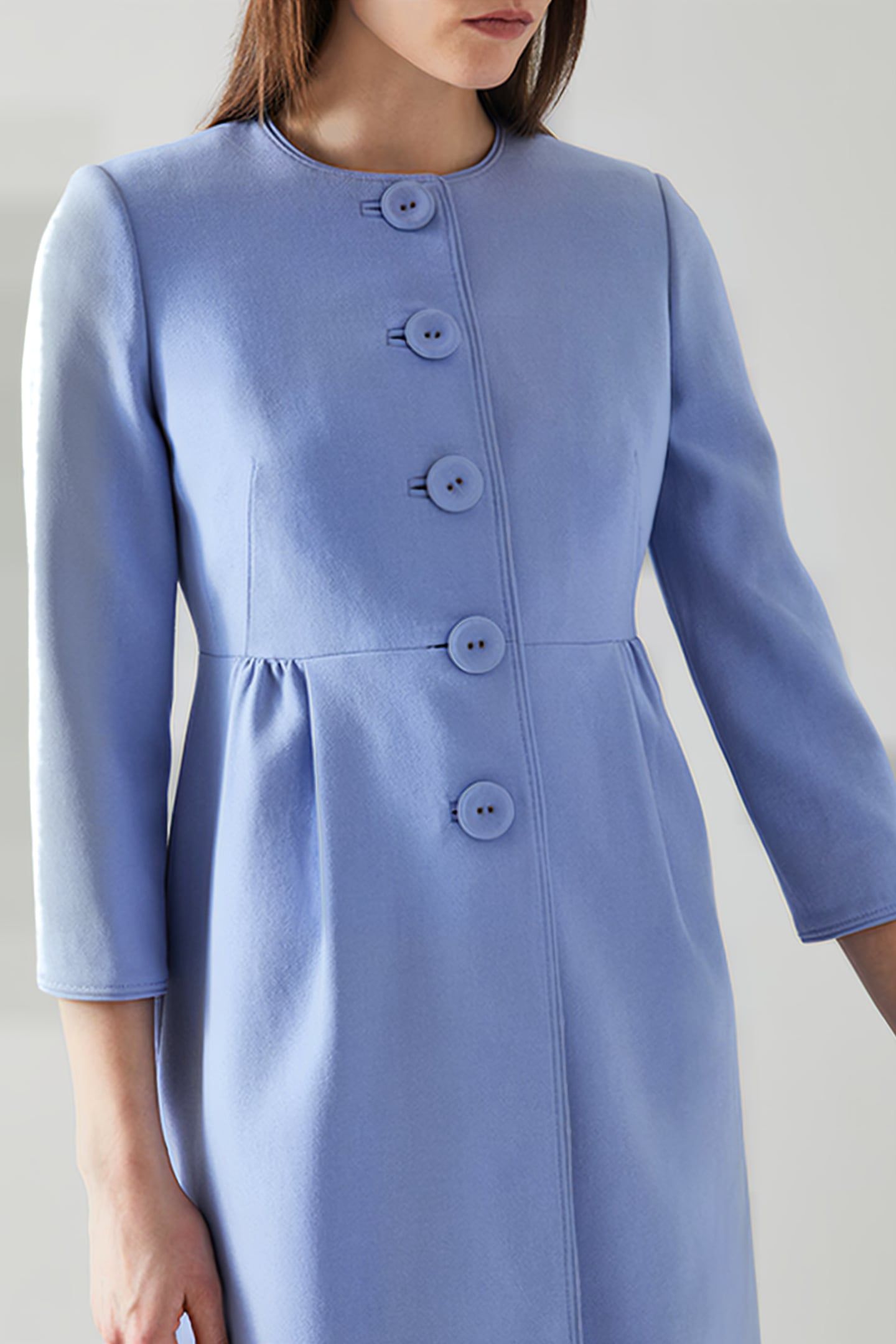 GEORGIA SINGLE BREASTED COAT LAVENDER 3