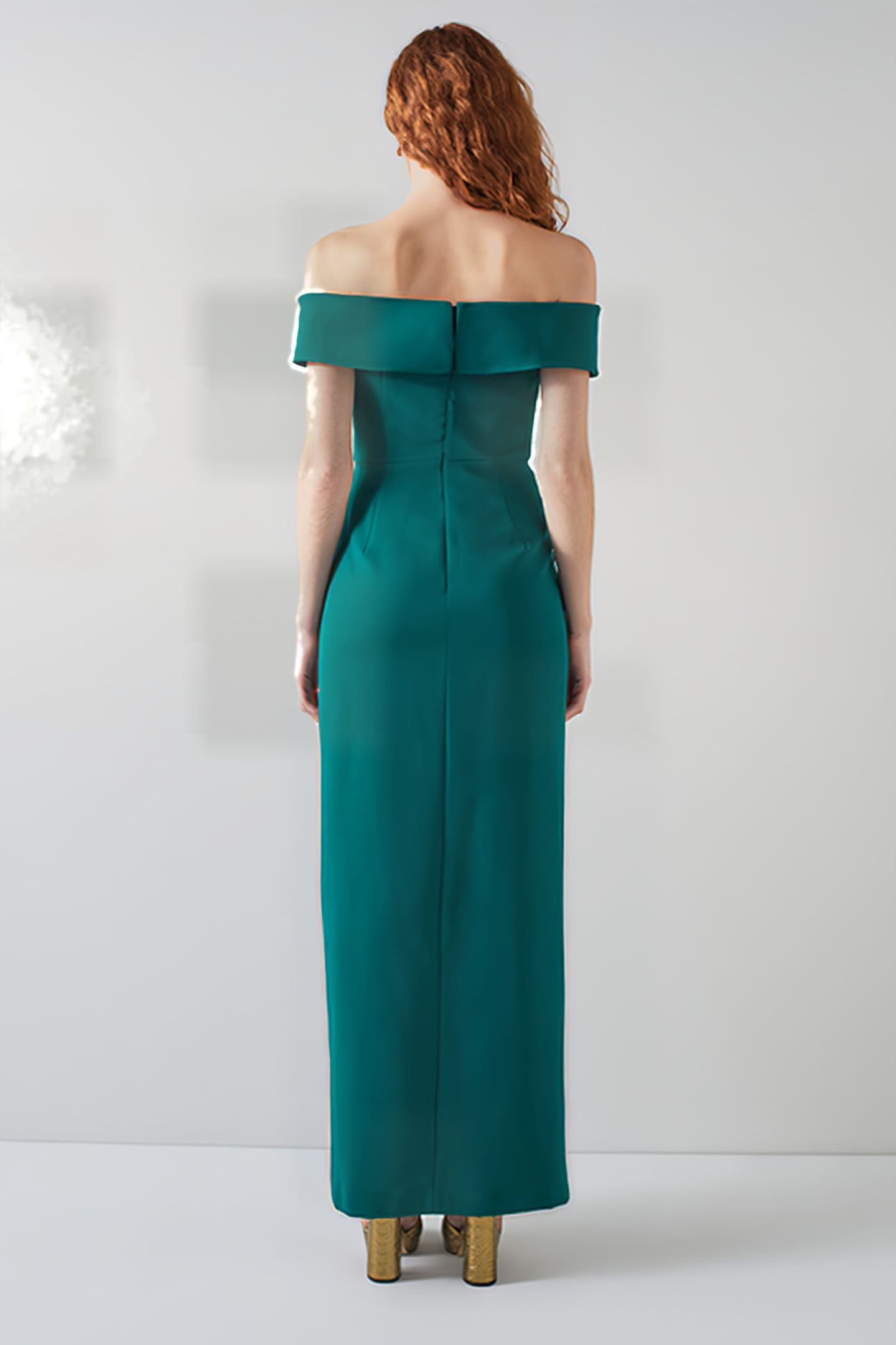 RAMPLING MAXI DRESS GREEN 2