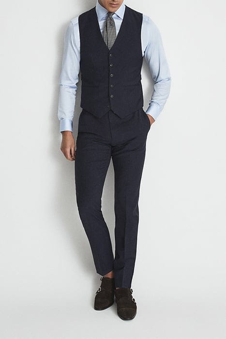 RUSH NAVY WAISTCOAT — MODERN FIT 3