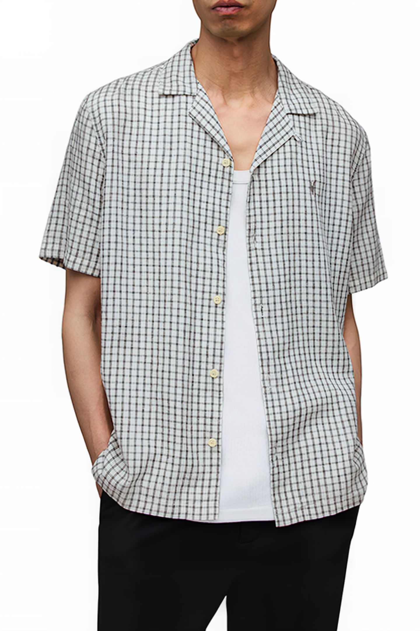 SHANNON SS SHIRT OFF WHITE 1