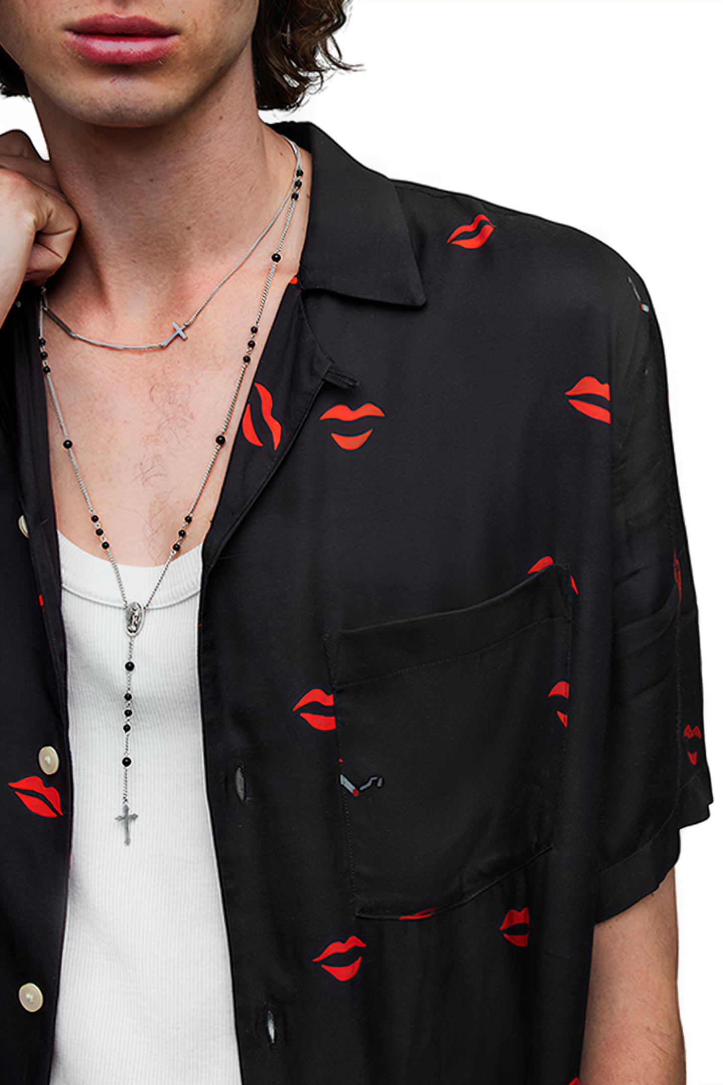 TEKISUTO SS SHIRT JET BLACK 5