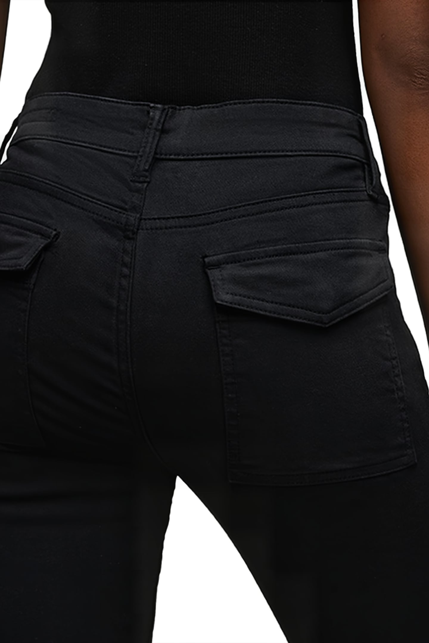 DEMI ZIP SKINNY JEAN BLACK 4