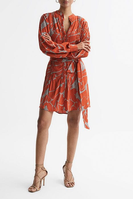AMIE MINI DRESS ORANGE 2