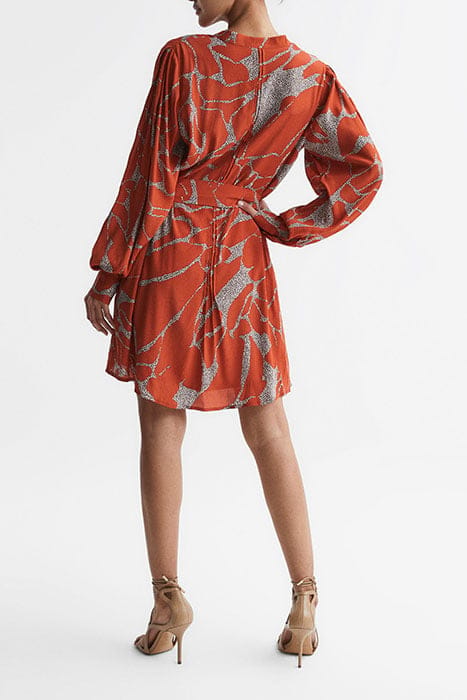 AMIE MINI DRESS ORANGE 3