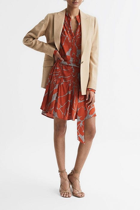 AMIE MINI DRESS ORANGE 4