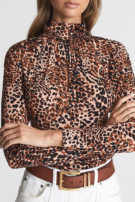 SERENA LONG-SLEEVED TOP PRINT — LONG-SLEEVED TOPS 1