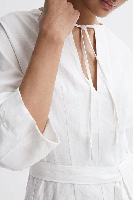 FREIDA MINI DRESS — CREAM 5