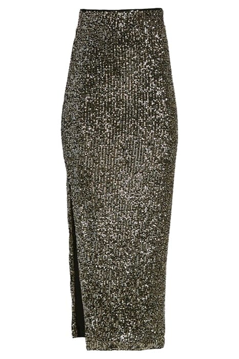 MARCIANO BY GUESS SPARKLE THE DARK JET BLACK MINI SKIRT MULT 6