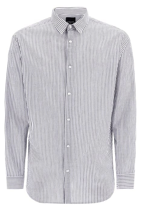 MARCIANO BY GUESS JOE COLLAR NOTCHE BLUE AND WHITE CASUAL SH 4
