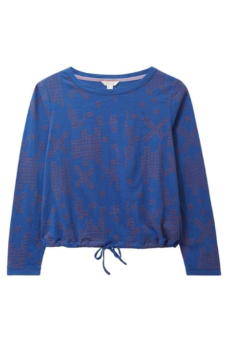 TIPPIE TIE HEM BLUE MULTI 4